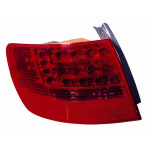 FANALE FANALINO POSTERIORE S/P DX EST ROSSO A LED AUDI A6 05/04>10/08 SW