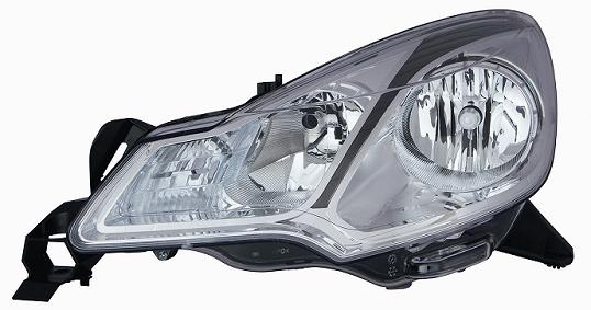FARO FANALE PROIETTORE SX H1-H7 C/MOTOR ELETT CITROEN C3 01/13> DS3 07/2010> 10196