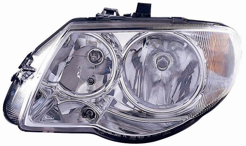 FARO FANALE PROIETTORE DX H7-H1 PRED REG ELETT CHRYSLER VOYAGER 04/04>12/07