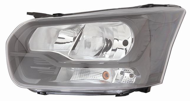 FARO FANALE PROIETTORE DX H7-H15 C/MOTOR ELETT FORD TRANSIT 01/13>PAR NERA