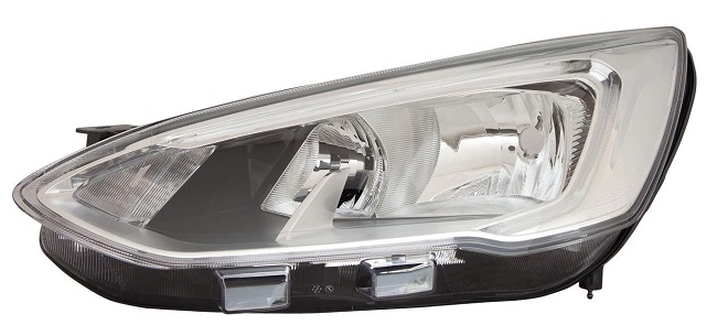 FARO FANALE PROIETTORE SX C/MOTOR ELETTR C/LUCE DIURNA FORD FOCUS 01/18>P CROMATA