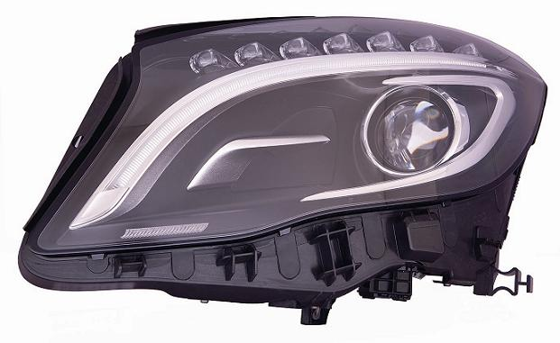 FARO FANALE PROIETTORE DX D3S XENON A LED MERCEDES GLA X156 01/14>PAR NERA