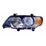 FARO FANALE PROIETTORE SX H7-HB3 C/FAN CH C/MOT EL BMW X5 E53 09/99>12/03