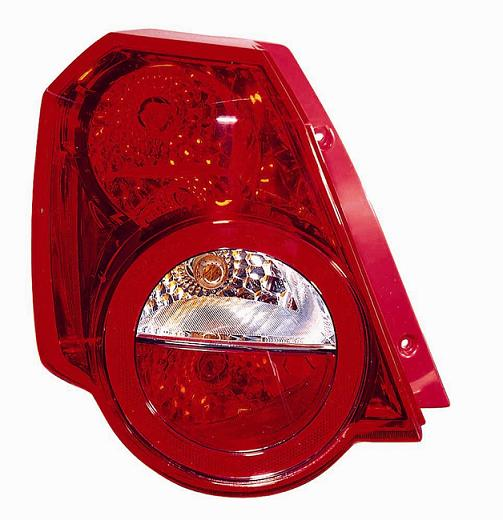 FANALE FANALINO POSTERIORE S/P DX BIANCO ROSSO CHEVROLET AVEO 06/08>12/10