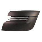 GRIGLIA PARAURTI ANT/SX CROM-NERA S/FEND PEUGEOT 3008 01/09>