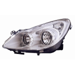 FARO FANALE PROIETTORE DX H7-H1 PR REG EL OPEL CORSA D10/06> PARAB CROM 22830