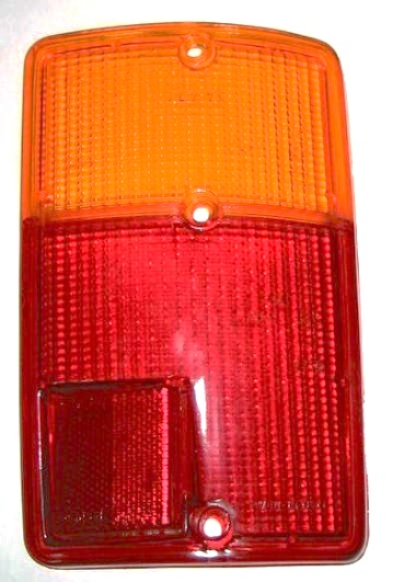 LENTE TRASPARENTE FANALE POST/DX ARANCIO ROSSO FIAT 126 BERLINA E PERSONAL