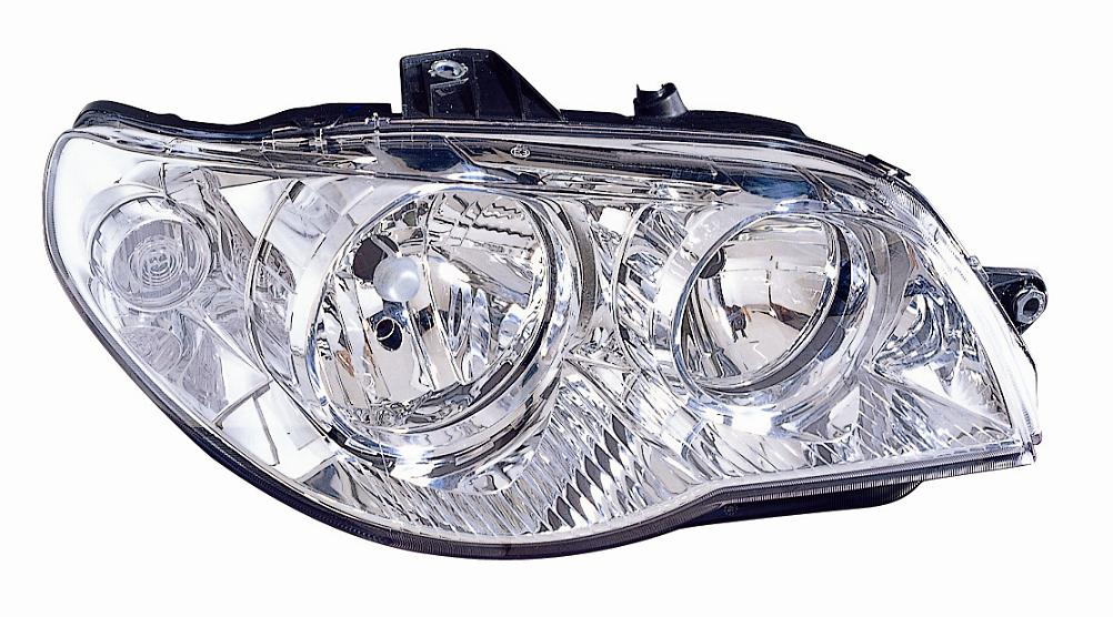FARO FANALE PROIETTORE DX 2H7 PRED REG ELETT FIAT STRADA 05/05> PARAB CROM 21110