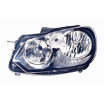 FARO FANALE PROIETTORE DX H7-H15 C/MOTOR ELETT VOLKSWAGEN GOLFVI 01/09>PAR NERA(MOD HELLA) 26050
