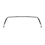 PARAURTI TUBO CROMATO ANT FIAT 500 L 45 MICRON (HQ)