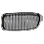 GRIGLIA MASCHERINA ANT/SX CROM-CROM-NERA BMW SERIE 3 F30-31 06/11> LUXURY