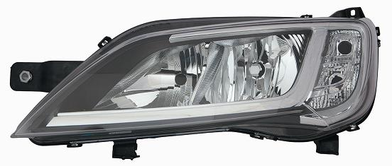 FARO FANALE PROIETTORE SX 2H7 FIAT DUCATO - CITROEN JUMPER 01/14>C/CORN CROM