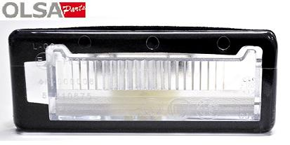 FANALE FANALINO LUCE TARGA FIAT DOBLO 12/09> VERS. 2 PORTE