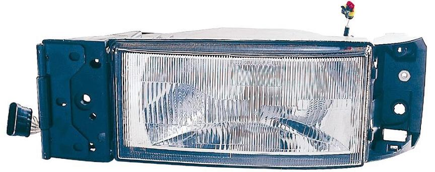 FARO FANALE PROIETTORE SX H4 PRED REG ELETT PER IVECO EUROCARGO 01/91>08/03