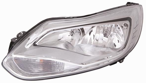 FARO FANALE PROIETTORE SX H1-H7 C/MOTOR ELETT FORD FOCUS 01/11>08/14 PARAB CROM 10178