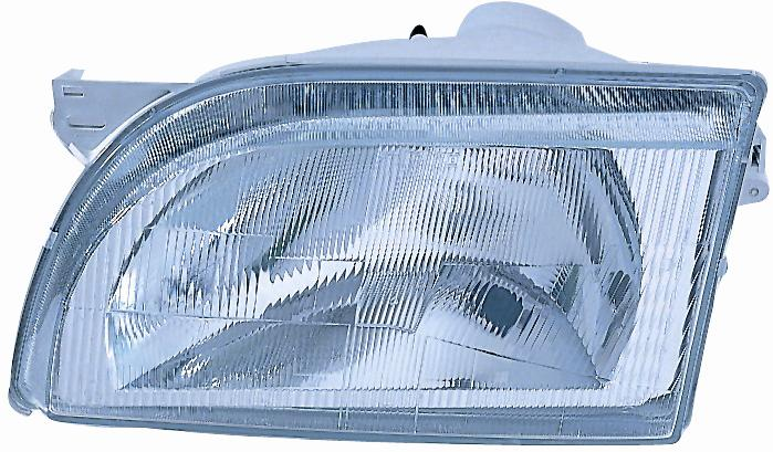 FARO FANALE PROIETTORE SX H4 REG MAN FORD TRANSIT 09/91>07/94