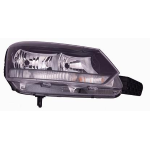 FARO FANALE PROIETTORE SX 2H7 C/MOTOR EL SKODA YETI 11/13>PARAB NERA