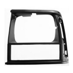 MODANATURA CORNICE FARO SX NERO JEEP CHEROKEE 01/93>
