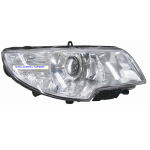 FARO FANALE PROIETTORE DX H7-H3 C/MOTOR ELETT SKODA SUPERB 01/08>
