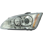 FARO FANALE PROIETTORE DX XENON D1S-H1 C/MOTOR EL PARAB CROM FORD FOCUS 01/05> HELLA