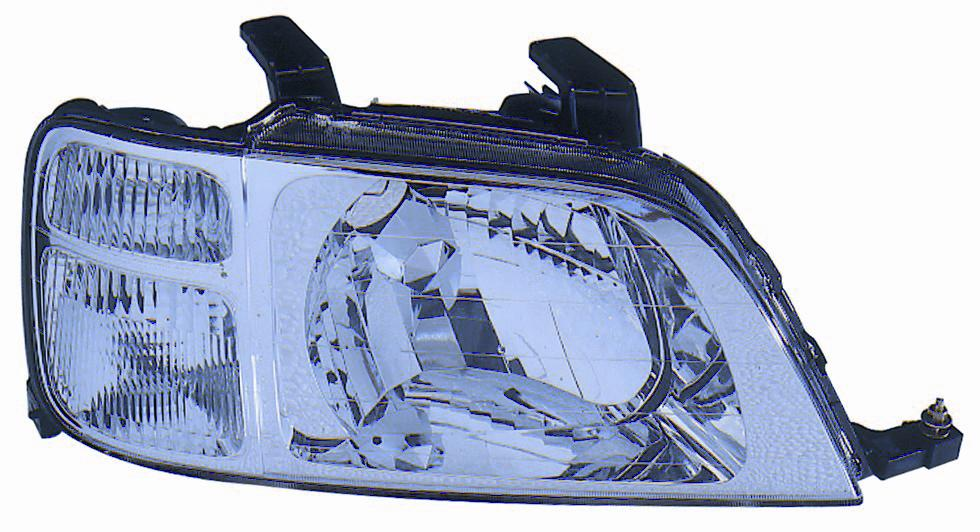 FARO FANALE PROIETTORE SX H4 PRED REG ELETT HONDA CRV 01/96>12/01