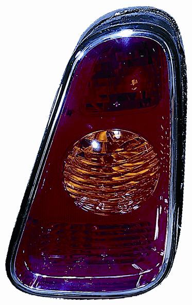 FANALE FANALINO POSTERIORE S/P DX ROSSO MINI ONE-COOPER 09/01>08/04