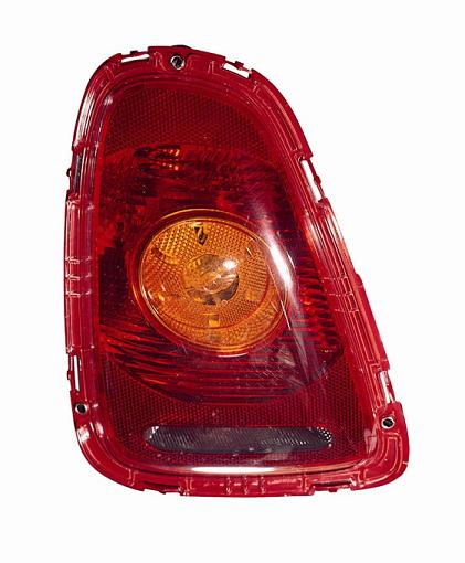 FANALE FANALINO POSTERIORE SX ARANCIO ROSSO MINI ONE-COOPER R56 07/06>06/10 502790