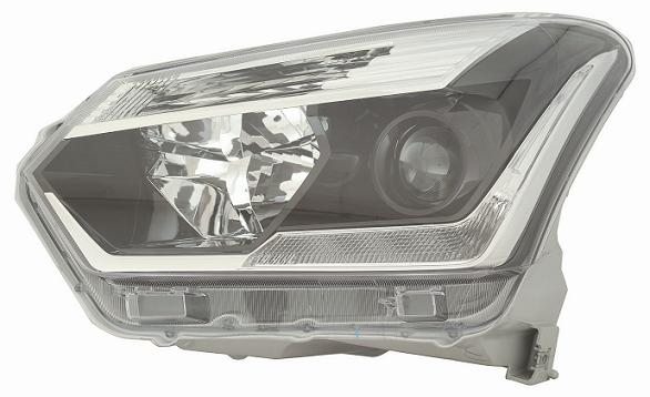 FARO FANALE PROIETTORE DX H11-HB3 A LED C/MOTOR ELETT ISUZU D-MAX 07/17>PAR NERA