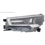 FARO FANALE PROIETTORE DX A LED TOYOTA HILUX 2020 CORNICE CROMATA 01/20>