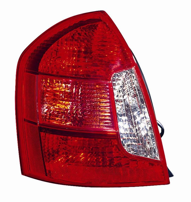 FANALE FANALINO POSTERIORE S/P SX BIANCO ROSSO HYUNDAI ACCENT 09/06>