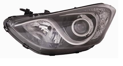 FARO FANALE PROIETTORE SX H7 C/MOTOR EL HYUNDAI I30 01/12> PARABOLA CROMATA