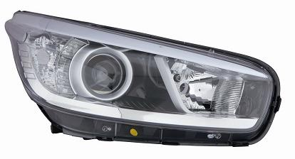 FARO FANALE PROIETTORE DX 2H7 C/MOTOR EL KIA PRO CEE'D 06/13> PARAB NERA
