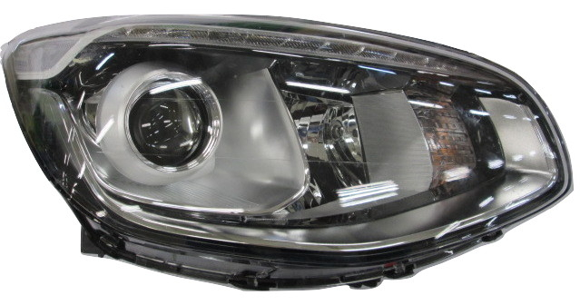 FARO FANALE PROIETTORE SX H7-PY21W A LED PRED REG ELETT KIA SOUL 01/14>PAR CROM