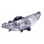 FARO FANALE PROIETTORE DX 2H7-H1 C/FBL PRED REG ELETT PEUGEOT 207 04/06>