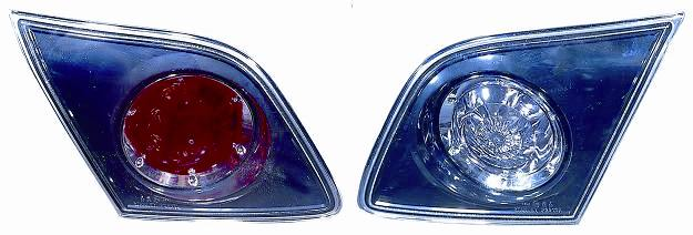 FANALE FANALINO POSTERIORE S/P SX INT CRYSTAL MAZDA 3 10/03>12/08