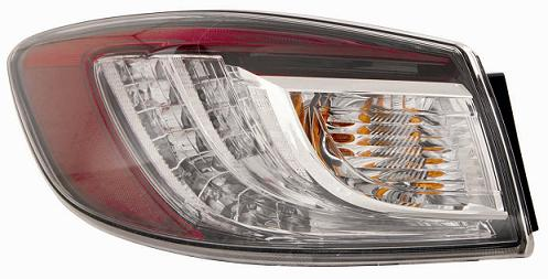 FANALE FANALINO POSTERIORE S/P DX A LED MAZDA 3 01/09> 4P