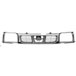 GRIGLIA MASCHERINA GRIGIA-CROM NISSAN NAVARA-KING CAB 09/97>12/01