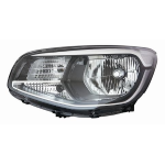 FARO FANALE PROIETTORE SX H4 C/DRL PRED REG ELETT KIA SOUL 01/14> PARAB NERA