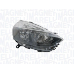 FARO FANALE PROIETTORE DX H7-H1 C/MOT ELETT NERO RENAULT CLIO 01/16> MAGNETI MARELLI