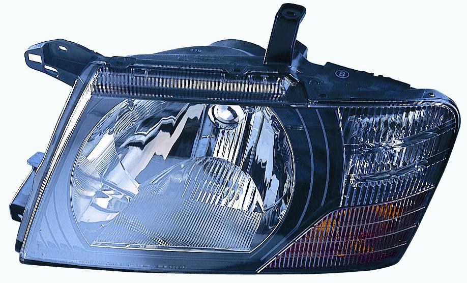 FARO FANALE PROIETTORE DX H4 PRED REG ELETT MITSUBISHI PAJERO 01/01>12/02