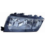 FARO FANALE PROIETTORE SX H7-H3 PARAB NERA PRED REG ELETT SKODA FABIA 01/00>12/06