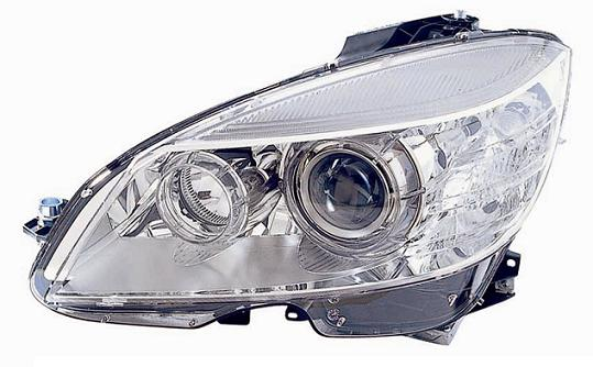 FARO FANALE PROIETTORE SX XENON D1S-H7 C/MOTOR ELETT  MERCEDES CLAS C W204 06/07>12/10