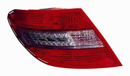 FANALE FANALINO POSTERIORE S/P SX BIANCO ROSSO A LED MERCEDES  CLASSE C W204 BN 06/07>12/10
