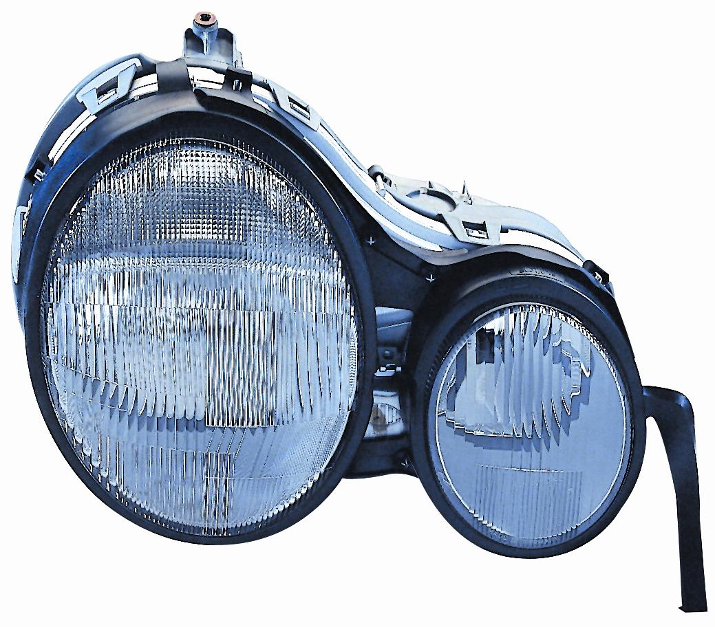FARO FANALE PROIETTORE DX H7-H7 PRED REG PNEUMATICA MERCEDES CLASSE E W210 07/95>08/99 36240