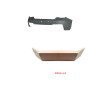PARAURTI POSTERIORE PRIM C/PDC+TELECAMERA BMW SERIE 1 F20 5P-F21 3P 01/11>M-TEC