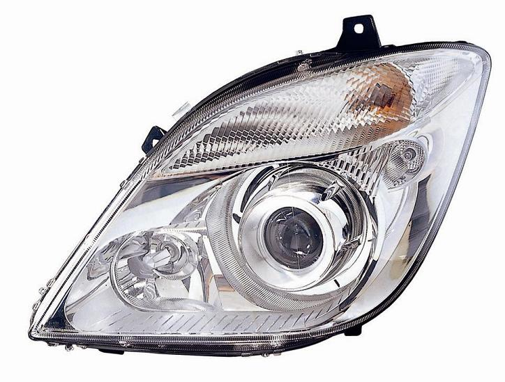 FARO FANALE PROIETTORE SX XENON D1S-H7 PRED REG ELETT MERCEDES SPRINTER W906 04/06>