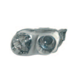 FARO FANALE PROIETTORE SX H1+H7 PRED REG ELETT HYUNDAI COUPE' 09/99>03/02