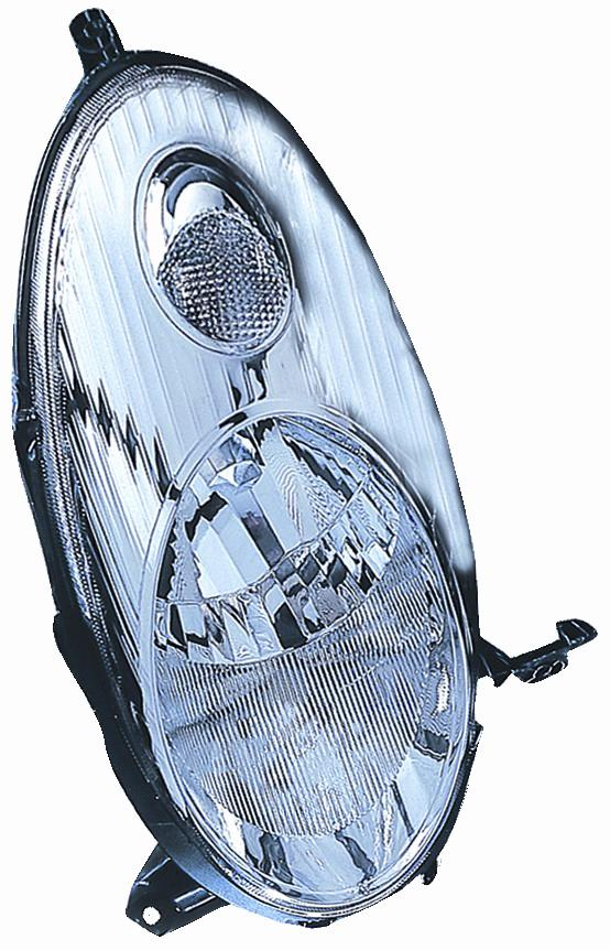 FARO FANALE PROIETTORE SX H4 PRED REG ELETT NISSAN MICRA 01/03>09/07 PARAB CROM 36850