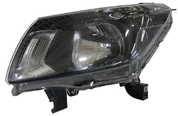FARO FANALE PROIETTORE DX H4 PRED REG EL NISSAN NAVARA 01/15 --> PARAB NERA