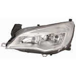 FARO FANALE PROIETTORE DX 2H7 PRED REG EL C/DRL OPEL ASTRA J 01/10> PARAB CROM